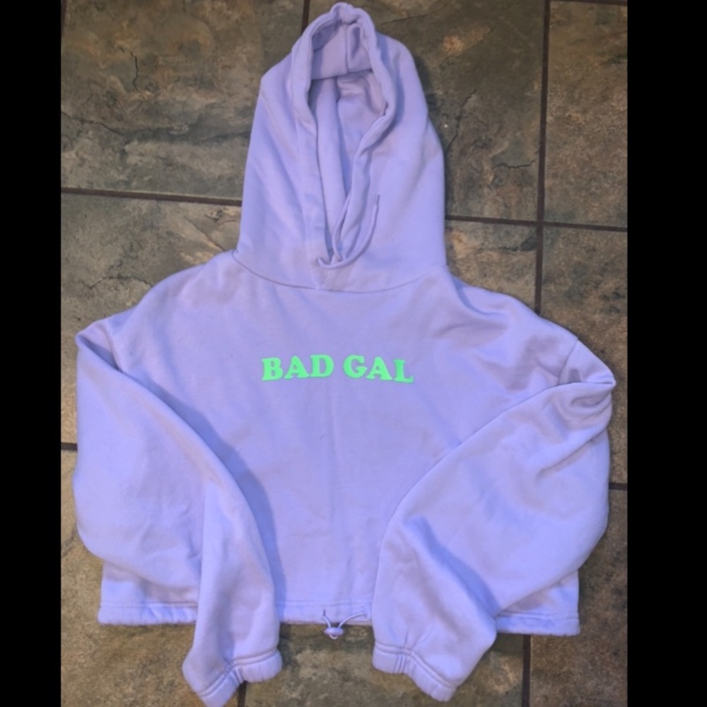 Hoodie crop top